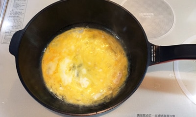 レミパンプラスで薄焼き卵